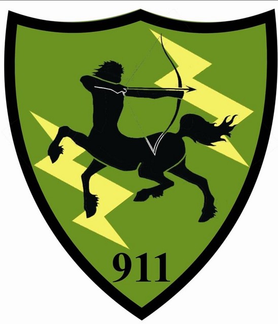 BATALIONULUI 911 INFANTERIE „CAPIDAVA” -  ecuson tinuta instructie