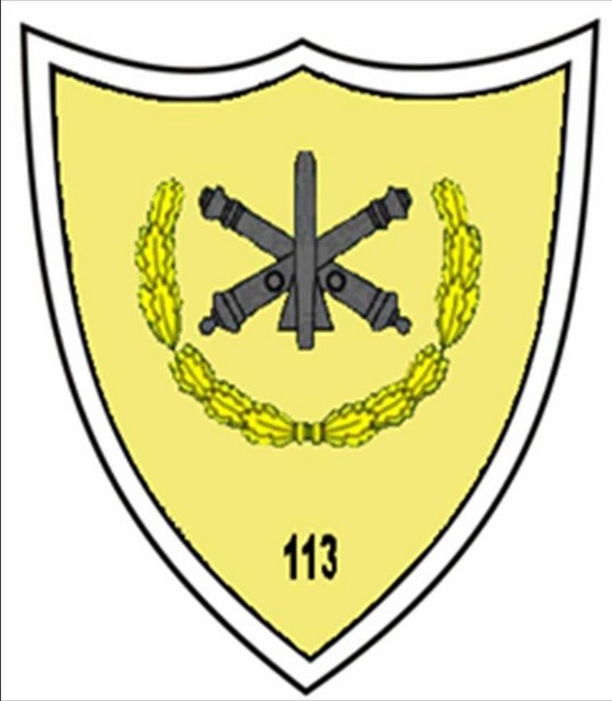 BATALIONUL 113 ARTILERIE „BARAGANUL” – ecuson camuflaj desert