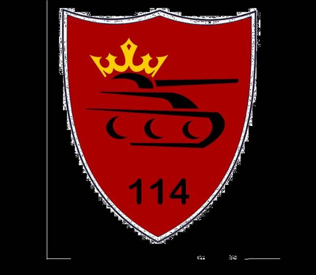 BATALIONUL 114 TANCURI „PETRU CERCEL” - ecuson pentru tinuta de oras si tinuta de instructie