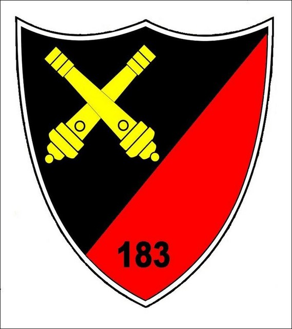 BATALIONUL 183 ARTILERIE - ecuson
(183rd Artillery Battalion)