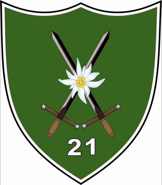 BATALIONUL 21 VANATORI DE MUNTE “GENERAL LEONARD MOCIULSCHI” - ecuson