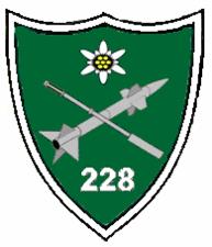 BATALIONUL 228 APARARE ANTIAERIANA „PIATRA CRAIULUI” - ecuson