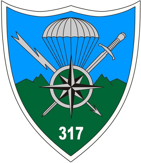 BATALIONUL 317 CERCETARE „VLADEASA” - ecuson
(317th „VLADEASA” Recce Battalion)