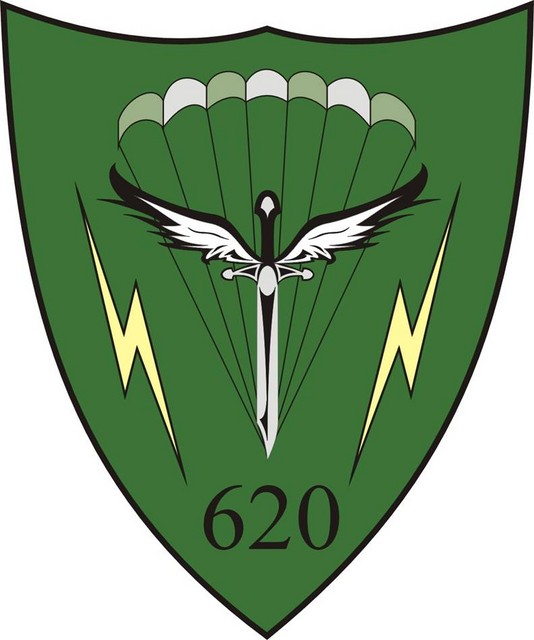 Batalionul 620 Operatii Speciale ,,Baneasa-Otopeni” –– ecuson de maneca-camuflaj padure