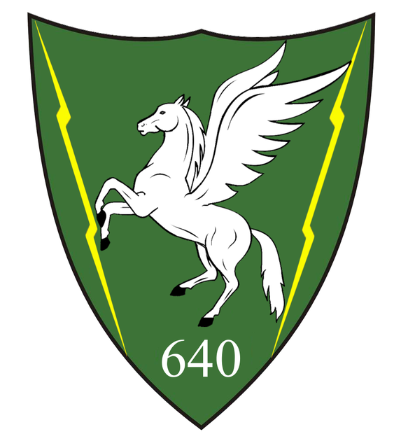 Batalionul 640 Sprijin Logistic HOREA, CLOSCA SI CRISAN - Ecuson de maneca