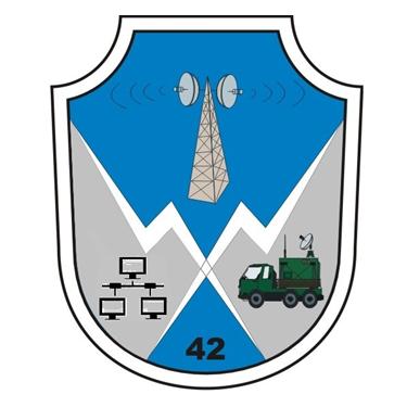 CENTRUL 42 COMUNICAȚII ȘI INFORMATICA DE SPRIJIN - Ecuson de maneca