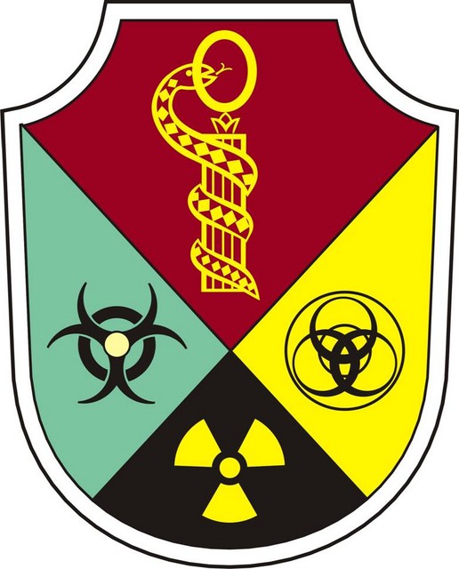 Centrul de cercetari stiintifice medico-militare Bucuresti - ecuson