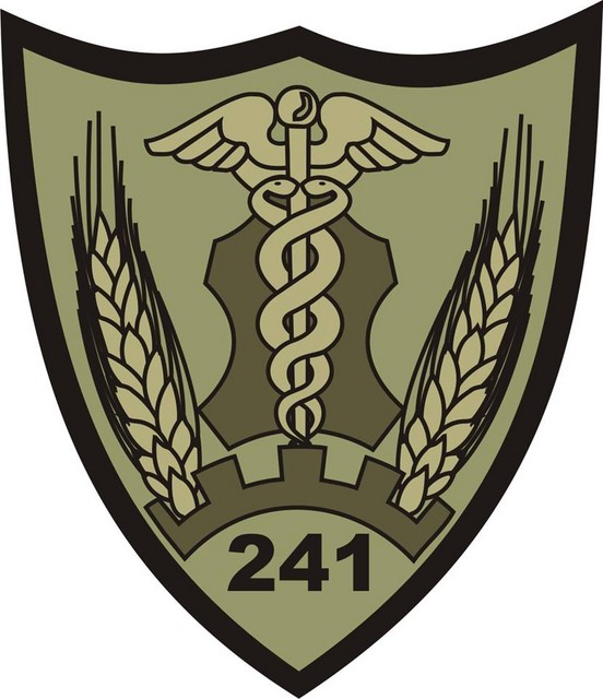 DEPOZITUL 241 INTENDENTA „GENERAL MIRCEA MANESCU ” - ecuson tinuta de instructie