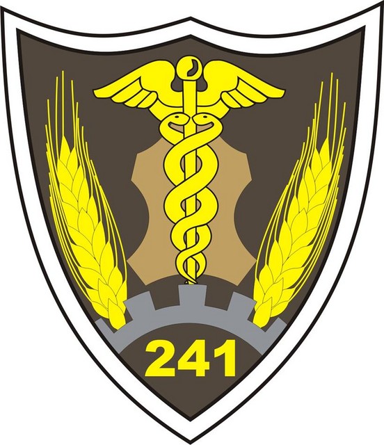 DEPOZITUL 241 INTENDENTA „GENERAL MIRCEA MANESCU ” - ecuson tinuta de oras