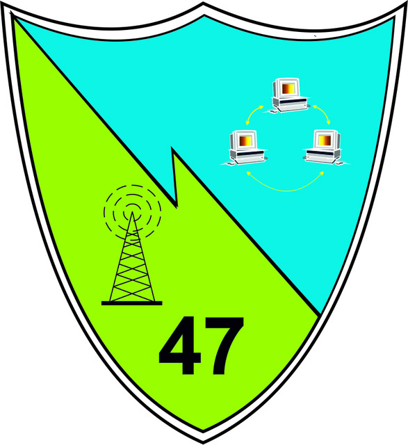 Batalionul 47 comunicatii si informatica „General Nicolae Petrescu“ - Ecuson de maneca