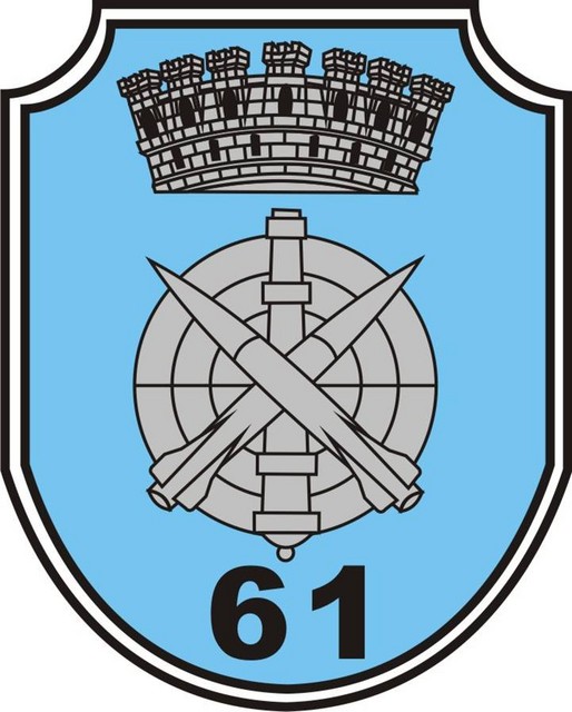 Regimentul 61 Rachete Antiaeriene „Pelendava” - ecuson de maneca