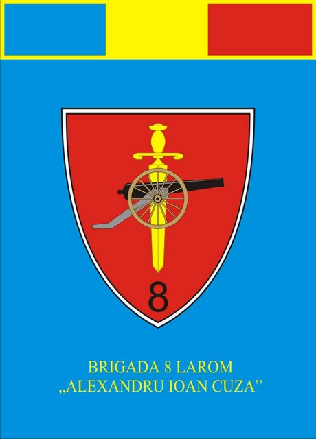 BRIGADA 8 LAROM “ALEXANDRU IOAN CUZA” - fanion