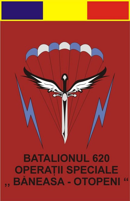 Batalionul 620 Operatii Speciale ,,Baneasa-Otopeni” - fanion