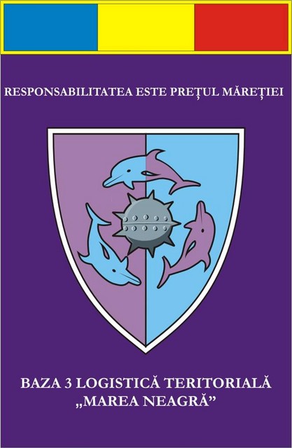 Baza 3 Logistica Teritoriala „Marea Neagra” - fanion