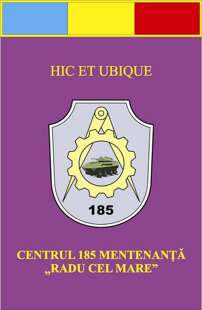 CENTRUL 185 MENTENATA “RADU CELMARE” - fanion