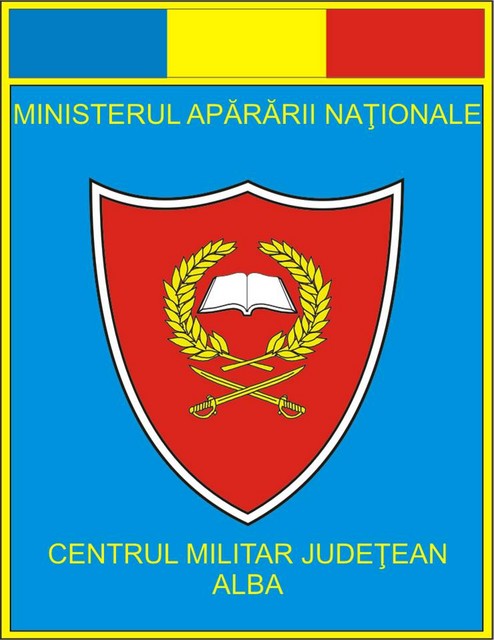 CENTRUL MILITAR JUDETEAN ALBA - fanion