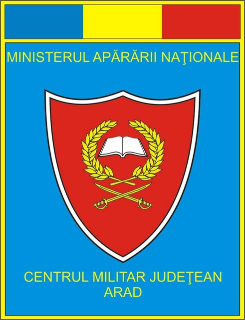 CENTRUL MILITAR JUDETEAN ARAD - fanion