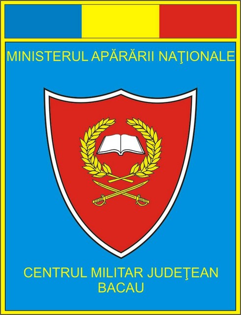 CENTRUL MILITAR JUDETEAN BACAU - fanion
