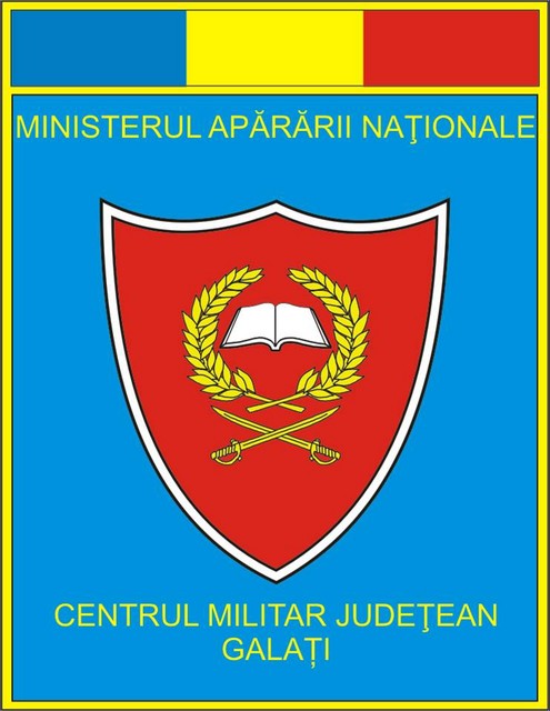 CENTRUL MILITAR JUDETEAN GALATI - fanion