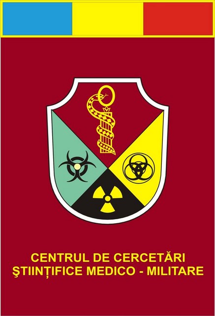 Centrul de cercetari stiintifice medico-militare Bucuresti - fanion