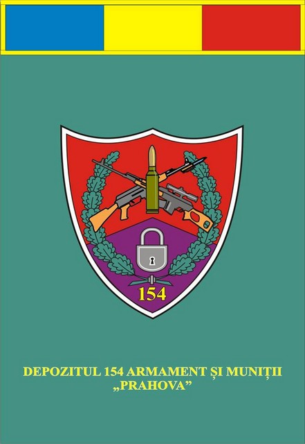 DEPOZITUL 154 ARMAMENT SI MUNITII „PRAHOVA” - fanion