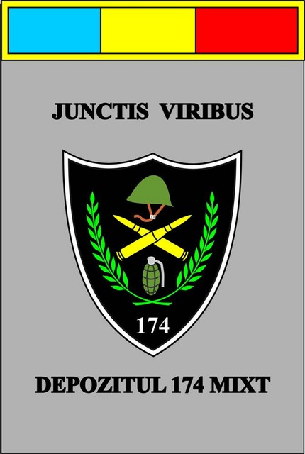 DEPOZITUL 174 MIXT - fanion