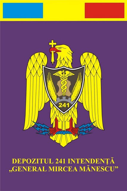 DEPOZITUL 241 INTENDENTA „GENERAL MIRCEA MANESCU ” - fanion