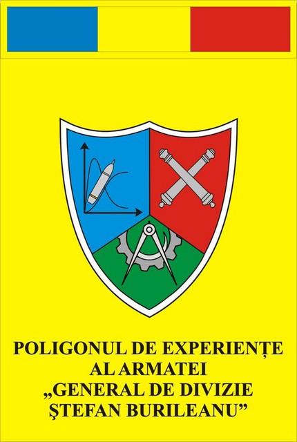 POLIGONUL DE EXPERIENTE AL ARMATEI „GENERAL DE DIVIZIE STEFAN BURILEANU”- fanion