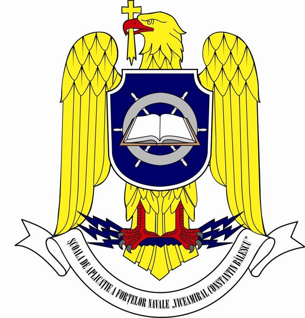 SCOALA DE APLICATIE A FORTELOR NAVALE „VICEAMIRAL CONSTANTIN BALESCU” – insemn heraldic