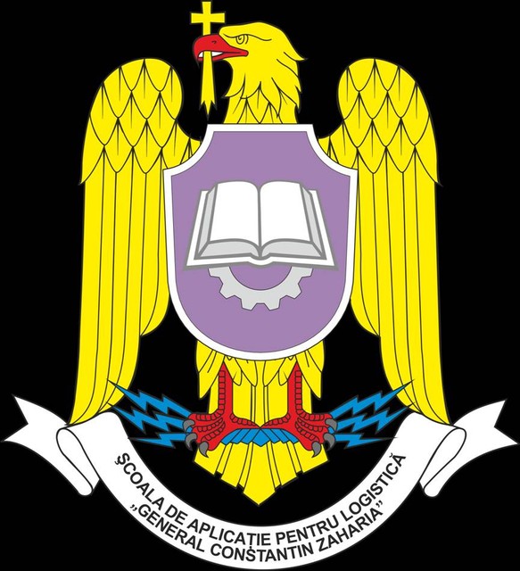 SCOALA DE APLICATIE PENTRU LOGISTICA „GENERAL CONSTANTIN ZAHARIA” - insemn heraldic
(
