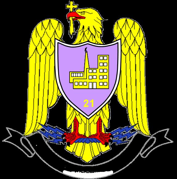 Centrul 21 Cartiruire Trupe si Administrare Cazarmi - insemn heraldic