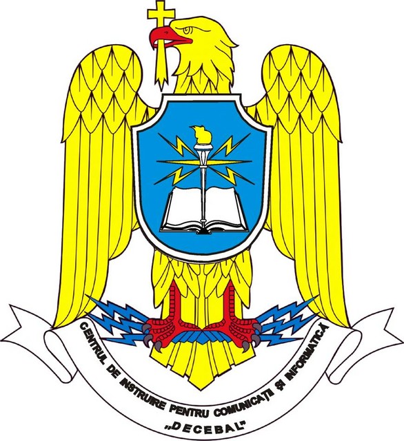 Centrul de instruire pentru comunicatii si informatica “Decebal”  - insemn heraldic