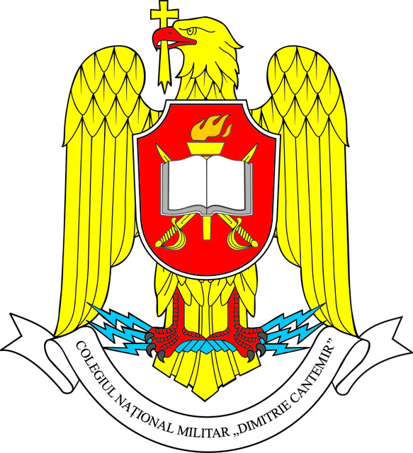 Colegiul National Militar Dimitrie Cantemir - Insemn Heraldic