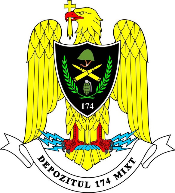 DEPOZITUL 174 MIXT - insemn heraldic