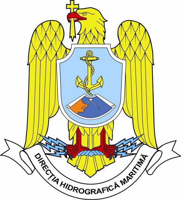 DIRECTIA HIDROGRAFICA MARITIMA - insemn heraldic