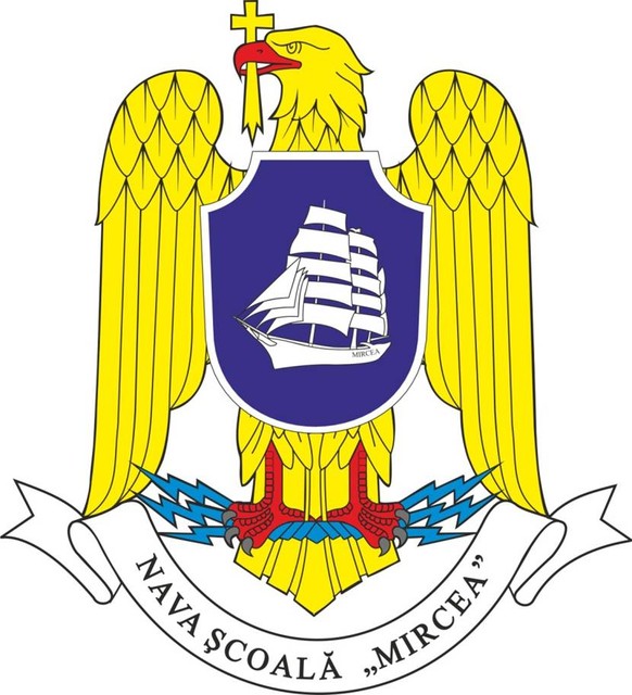 NAVA-SCOALA „MIRCEA” - insemn heraldic