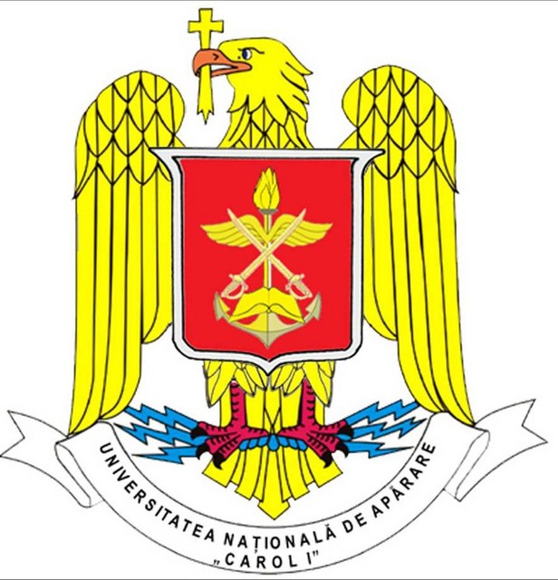 Universitatea Nationala de Aparare “Carol I” - insemn heraldic