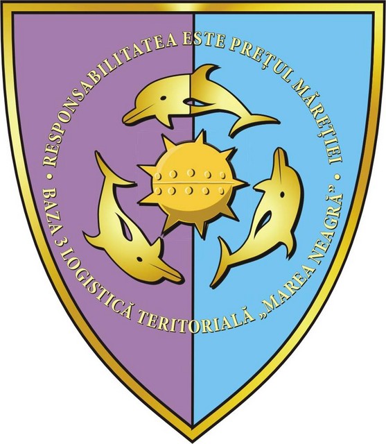 Baza 3 Logistica Teritoriala „Marea Neagra” - insigna
