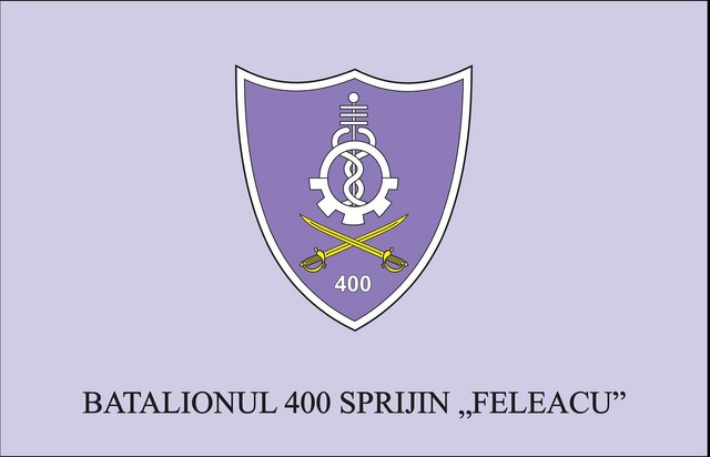 BATALIONUL 400 SPRIJIN „FELEACU” - steag de identificare