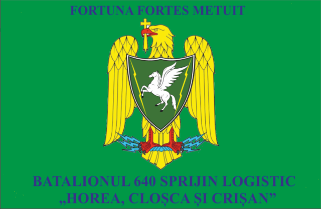 Batalionul 640 Sprijin Logistic ,,HOREA, CLOSCA si CRISAN“  - Steg de identificare