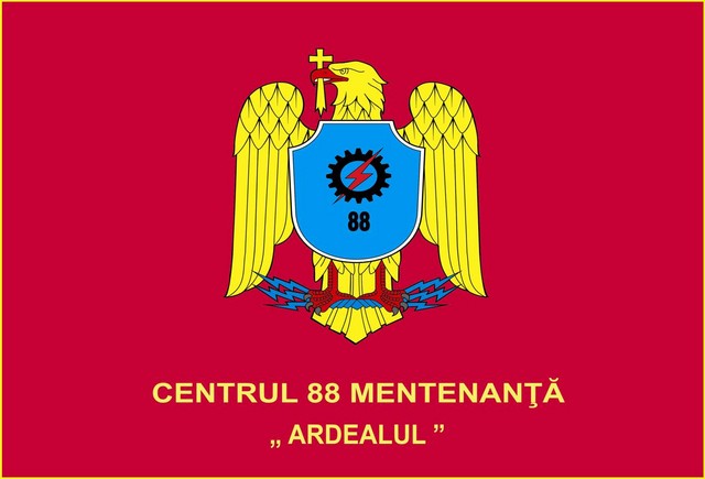 CENTRUL 88 MENTENANTA „ARDEALUL” - steag de identificare