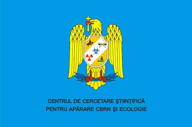 CENTRUL DE CERCETARE STIINTIFICA PENTRU APARARE CBRN SI ECOLOGIE - steag de identificare