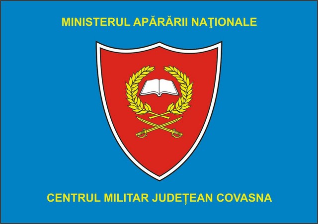 CENTRUL MILITAR JUDETEAN COVASNA - steag de identificare