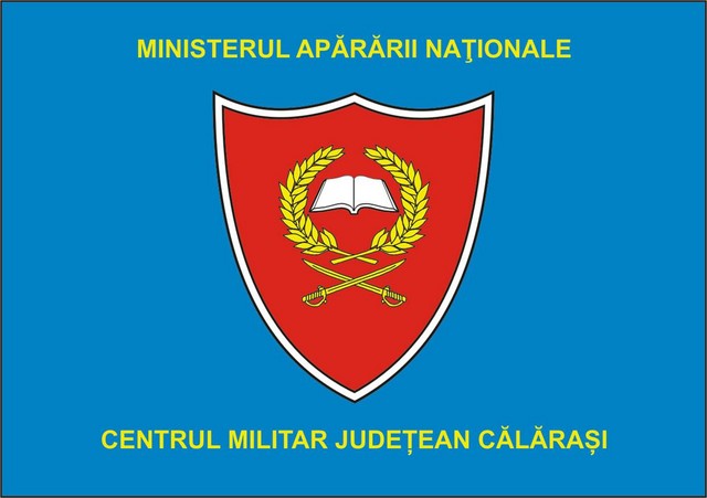 CENTRUL MILITAR JUDETEAN CALARASI - steag de identificare