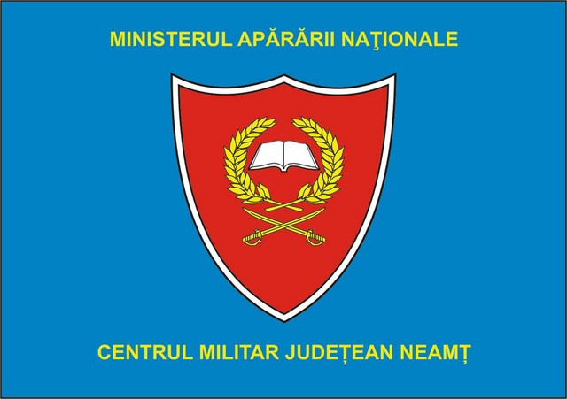 CENTRUL MILITAR JUDETEAN NEAMT - steag de identificare