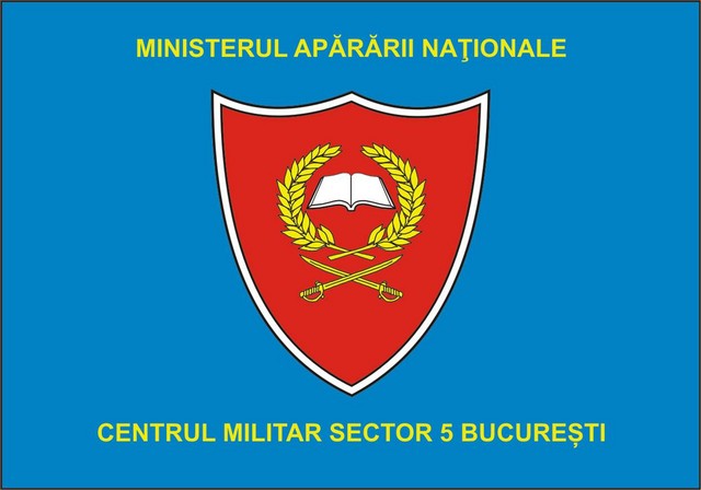 CENTRUL MILITAR SECTOR 5 BUCURESTI - steag de identificare