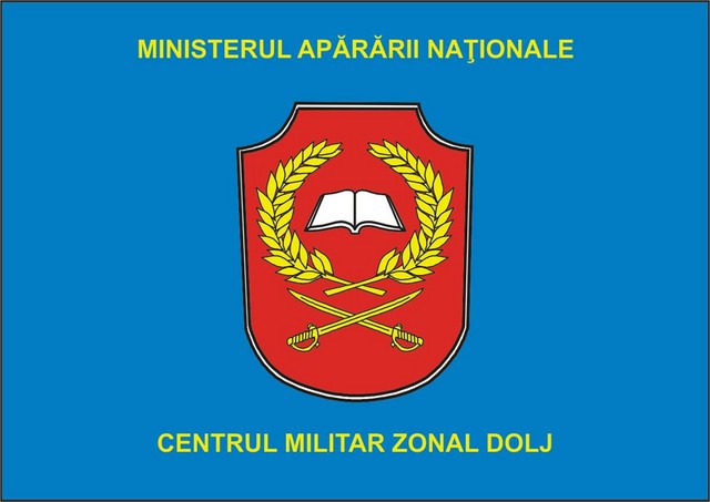 CENTRUL MILITAR ZONAL DOLJ - steag de identificare
