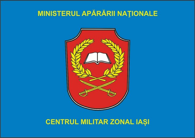 CENTRUL MILITAR ZONAL IASI - steag de identificare