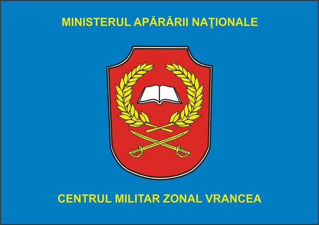 CENTRUL MILITAR ZONAL VRANCEA - steag de identificare