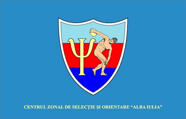 CENTRUL ZONAL DE SELECTIE SI ORIENTARE ALBA IULIA - steag de identificare